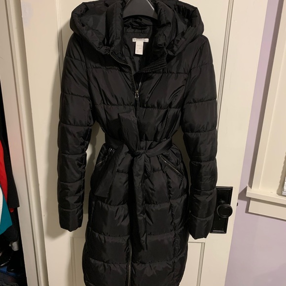 Hm Maternity Puffer Coat With Hood 